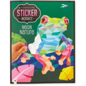 Neon Nature Mosaic Sticker Book
