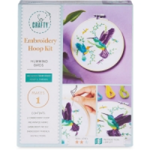 So Crafty 3D Embroidery Birds Kit