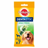 Wilko  Pedigree 7 pack Dentastix Daily Oral Care Dog Treats for Lar
