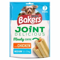 Wilko  Bakers 7 pack Joint Delicious Chicken Flavour Medium Dog Tre