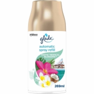 Wilko  Glade Automatic Spray Refill Tropical Blossoms Air Freshener