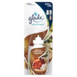 Wilko  Glade Sense and Spray Sandalwood and Jasmine Automatic Spray