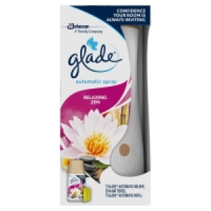 Wilko  Glade Relaxing Zen Automatic Spray Air Freshener Refill 269m