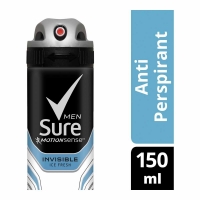 Wilko  Sure For Men Invisible Ice Fresh Anti-Perspirant Deodorant 1