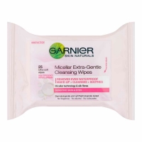 Wilko  Garnier Skin Naturals Micellar Extra-Gentle Cleansing Wipes 