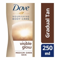 Wilko  Dove Visible Glow Medium-Dark Nourishing Self-Tan Lotion 250