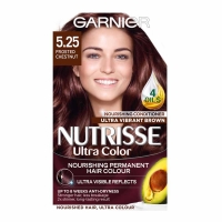 Wilko  Garnier Nutrisse Ultra Chestnut Brown 5.25 Permanent Hair Dy