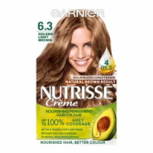 Wilko  Garnier Nutrisse Caramel Golden Light Brown 6.3 Permanent Ha