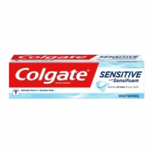 Colgate Sensifoam Whitening Sensitive Toothpaste 75ml