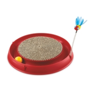 Catit Cat Ball Toy With Scratch Pad