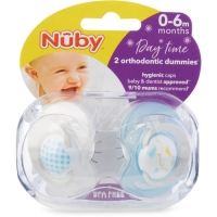Aldi  Blue Soothers 0-6 Months 2 Pack