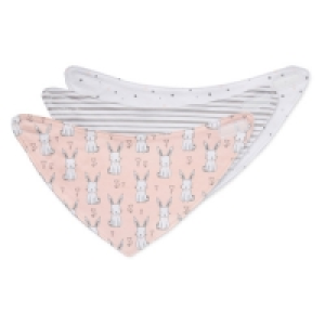 Bunny Dribble Bibs 3 Pack