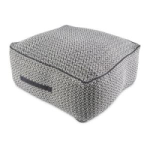 Black/White Diamond Floor Cushion
