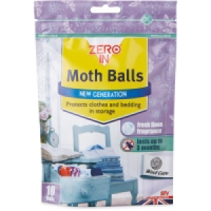 Zero In Moth Balls 10 Pack