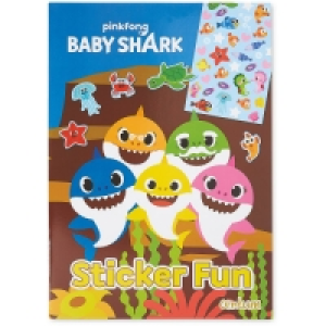 Baby Shark Sticker And Activity Book