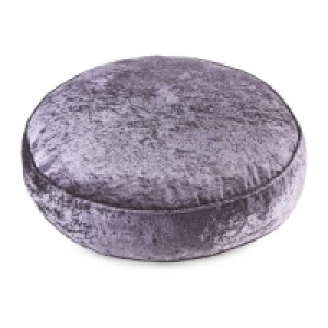 Grey Circle Floor Cushion