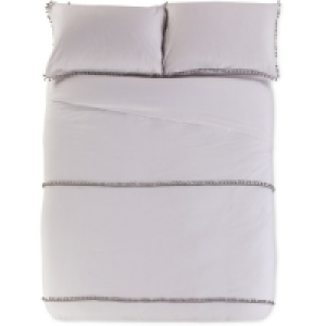 Aldi  Pom King Brushed Cotton Duvet Set