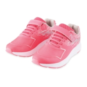 Childrens Pink/Grey Trainers