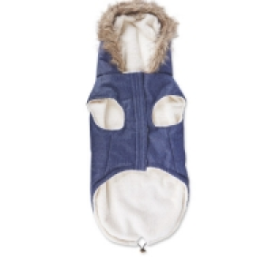 Pet Collection Navy Dog Parka Coat