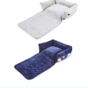 Small Floral Roll Down Pet Bed
