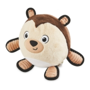 Bear Plush Football Dog Toy