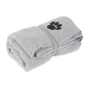 Pet Collection Light Grey Pet Towel
