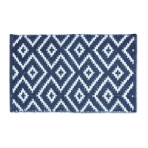 Kirkton House Blue Wool Rich Doormat