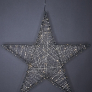 Aldi  Warm White 56cm 3D LED Star Light