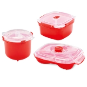 Sistema Microwave Steamer Set Of 3