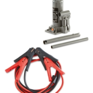 Auto XS Car Jack & Jump Leads Set