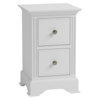 QDStores  Banbury Small Bedside Table White