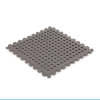 Aldi  Grey Lattice Multi-Purpose Floor Mat