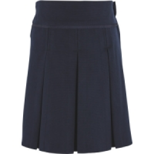 Lily & Dan Navy Pleated Skirt