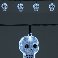 Aldi  White 10 LED Skull Lights