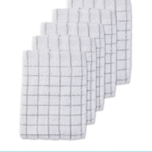 Grey Terry Tea Towels 10 Pack