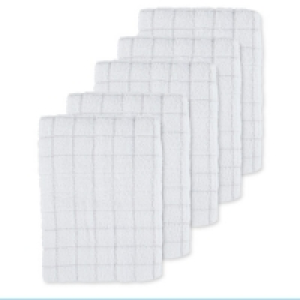 Light Grey Terry Tea Towels 10 Pack