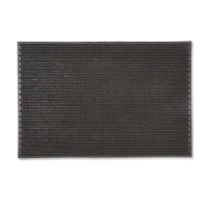 Gardenline Black Rubber Door Mat