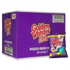 Golden Wonder Crisps Picked Onion 48x32.5G