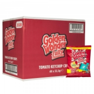 Golden Wonder Crisps Tomato Ketchup 48x32.5G