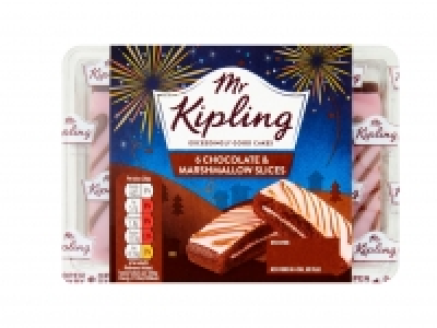 Mr Kipling 6 Chocolate and Marshmallow Slices £0.99