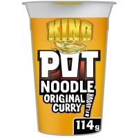 Iceland  Pot Noodle Original Curry King Pot 114g