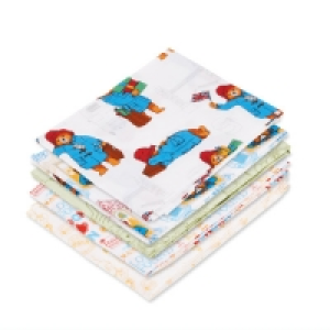 Aldi  Paddington Bear Fat Quarters 10 Pack