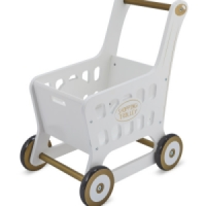 Little Town Wooden Shopping Trolley