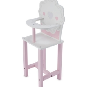 Little Town Wooden High Chair