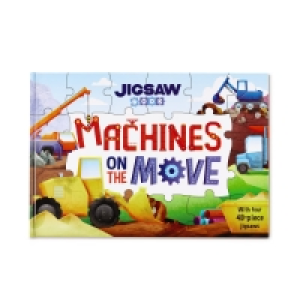 Machines On The Move Jigsaw Book £3.99