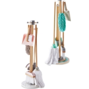 Aldi  Little Town Wooden Cleaning Set