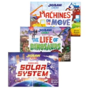 Planets & Dinosaurs Jigsaw Books
