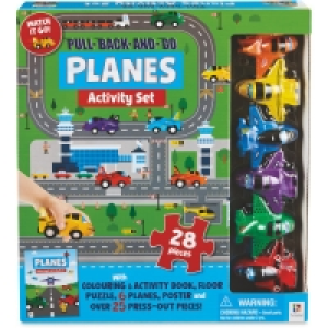 Planes Pull Back & Go Activity Set