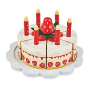 Wooden Victoria Sponge Birthday Cake