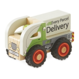 Little Town Wooden Delivery Truck